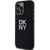 DKNY DKHCP15XSMCBSK iPhone 15 Pro Max 6.7  czarny/black hardcase Liquid Silicone Metal Logo
